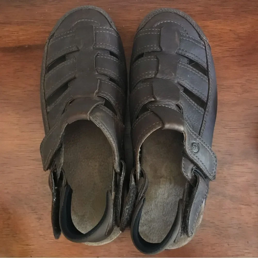 New Balance Dunham Leather Sandals